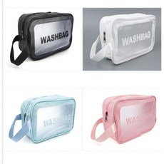 모멘티아몰 방수 파우치 가방 중형 목욕가방, 블루