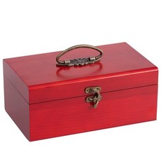 臺灣出貨 針線盒 針線包 手縫針 縫衣針 實木高級質量好針綫盒家用實用家庭結婚女方陪嫁妝專業針綫包套裝, 1個, 空盒子 1個（不含針線）