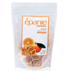 에빠니 전통차 귤피차 삼각티백, 1.5g, 10개입, 6개
