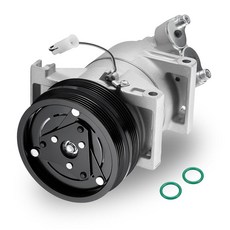 SYKRSS 68647 Air Conditioning A/C Compressor with Clutch Compatible with Volvo C30 C70 2008-2013 2