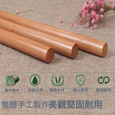 擀麪杖實木擀麪皮櫸木烘焙工具木質擀麪棍擀麪棒壓麪棍大小號滾軸, 1個