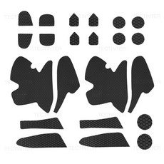 닌텐도 스위치 2PS5Xbox 게임패드 컨트롤러 핸들 그립 스킨 미끄럼 방지 보호 스티커 플레이스테이션 5 액세서리용, 2)For PS5