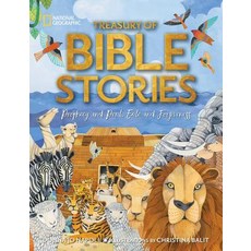 (영문도서) Treasury of Bible Stories Library Binding, National Geographic Kids