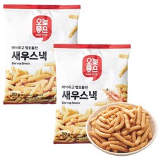 오늘좋은 바삭하고 짭쪼름한 새우스낵 80g, 2개