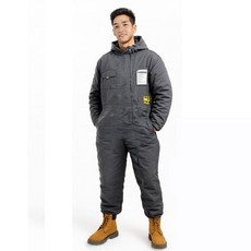 겨울 일체형 배달대행 방한우주복 오토바이 바이크 라이더 작업복 동계 정비복 배달 스즈끼복 라이더 기모 스즈끼 방한복 노가다 패딩, 3XL, 딥그레이