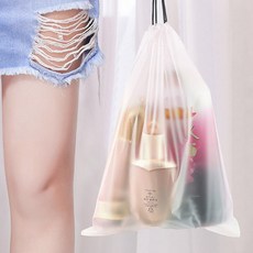 여행용 비닐 파우치 방수 투명 신발 주머니, 1개, 1g
