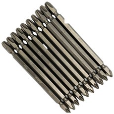 台灣製十字雙頭起子頭 PH2 PH3 #2 #3, 1套裝