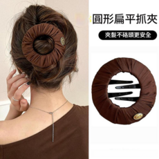 Gloovs 無痕盤髮夾, 1個, 棕色1個裝