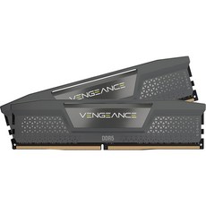 코르세어 벤전스 DDR5 64GB 2x32GB 6000MHz CL30 AMD EXPO 인텔 XMP iCUE 호환 컴퓨터 메모리 – 그레이 CMK64GX5M2B6000Z30, 32GB (2 x 16GB)
