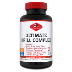 OLYMPIAN LABS 奧林匹亞實驗室終極磷蝦配合軟凝膠膠囊, 1罐, 60顆, 1罐