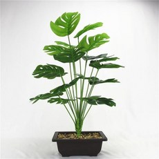 실내용몬스테라 1그루조화 인조몬스테라장식 몬스테라 인조식물+그래Shop