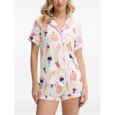 케이트스페이드 아이스크림 프린트 파자마