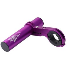 자전거 핸들 확장 브래킷 산악 로드 바이크용 방수 프론트 라이트, 1개, 3. 10cm Purple