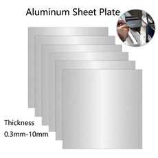 pcs 알루미늄 플레이트 2mm 0 5mm m mm 두께 6mm, 50x 50mm, .5mm