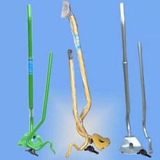 수동 탈착기 대형 타이어 제거기 교체 헬퍼 트럭 정비 휴대용 분리 공구 지게차용, 소형 갈퀴 세트