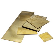 YOKNTECH1pc Brass Plate Sheet Shim Belt Pad 0.1mm 0.2mm 0.3mm 0.4mm 0.5mm 0.6mm 0.8mm 1mm 1.5mm 2m, 0.6x100x100mm 1pc