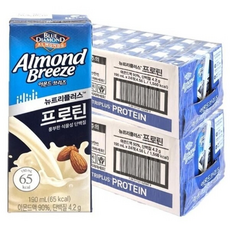 아몬드브리즈 프로틴 고단백 아몬드유, 48세트, 190ml