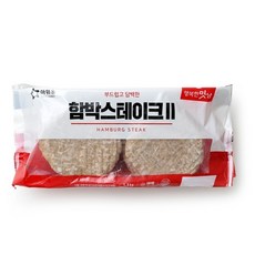 냉동 아워홈 행복한맛남 함박스테이크II 1.3kg, 1개