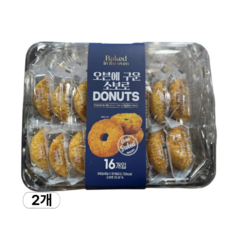 [트레이더스] 오븐에 구운 소보로도넛 (16개입), 640g, 2개