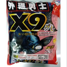外礁勇士 X9 磯釣誘餌 白霧化 遠投, 1個, 外礁勇士X9