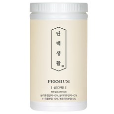 단백생활 단백질쉐이크 프로틴 단백질보충제 실크그레인, 1개, 600g