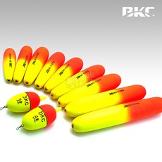 BKC 백경 고급 EVA 바다찌 / 소세지찌 쏘세지찌 주야겸용 고부력 발포찌, BK-1248 관통형 8호, 1개