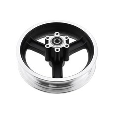 [ 1141439 ] SING F LTD 쿠구 M4 스쿠터 휠 수리 부품 67.5x165mm와 호환되는 25.4cm(10인치) 전기 알루미늄 합금 프론트 디스크 브레이크 허브, [ 1141439 ] SING F LTD 쿠구 M4 스