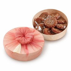 한결맛담 수제 찹쌀 약과 보자기 포장 (10구 400g 15구 600g) 외국인 선물 스승의날 어버이날 핑크, 1세트