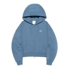 LEE 리 우먼 유니온 로고 후드 집업 블루 82U710 17C263