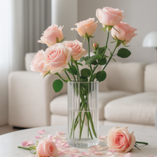 하루초이 깨지지 않는 아크릴 물결 화병