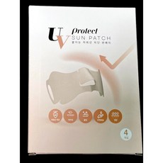 스카이 UV 프로텍트 귀걸이형 썬 패치 2BOX ( 8회분 ) 작다고 느끼실때는 늘리거나 코밑부분을 절단하여 사용하시면 됩니다, 8개