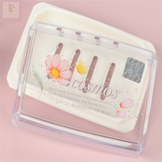 미미스토어 투명 덮개비누곽 비누통