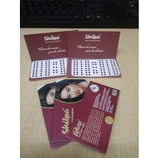 Shipla bindi (사이즈 번호 8 - ATCUSA 제작 5개 팩) 딥 레드, Shipla bindi (사이즈 번호 8 - ATCUS