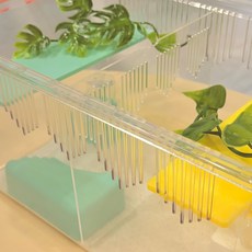 조이클린케이지 대형 아크릴 칸막이 가림막 나눔판 2T, 투명, 1개