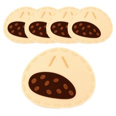 키득키득 한입호빵 펠트손난로 겨울놀이 행복따숩 곡물 손난로 만들기 패키지, 한입 호빵 PK414, 단일색, 5개