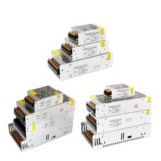 5V 12V 24V LED 전원 공급 장치 AC 110V 220V ~ DC 5V 12V 24V LED 스트립 조명 12 볼트 스위치 어댑터 드, 03 12V 12.5A 150W