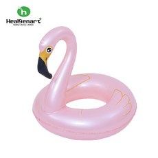 【Healgenart】火焰鳥造型泳圈 Jilong造型游泳圈 4-8歲兒童適用，可愛造型，夏日戲水必備, 1個