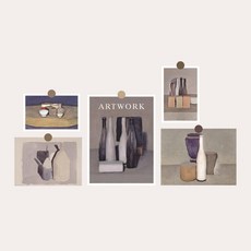LAVERTON 앙리마티스 피카소 유명화가 명화 엽서세트 미니 포스터 다양한사이즈 구성, 5P06-조르조모란디