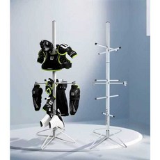 장비 거치대 아이스하키 보호구 스틸 행거 랙 수납 옷걸이 보관대 건조대