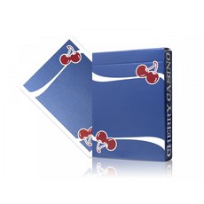 [808 MAGIC] Cherry Casino Tahoe Blue 經典櫻桃牌 太浩藍 魔術道具, 1個