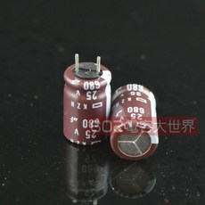 NIPPON 전해질 캐패시터 낮은 임피던스 105 10 20 오디오 25v680uf 680UF 25V KY, 10pcs