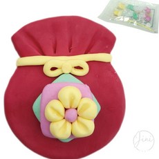 JINI 비누클레이 복주머니 키트 1인용 비누만들기키트