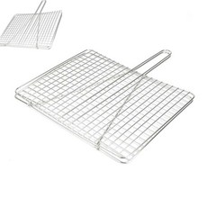 석쇠 스텐 바베큐 불판 캠핑 고기 구이 그릴망, 1개