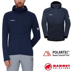 MAMMUT 長毛象 男款輕量透氣快乾耐磨保暖連帽外套，Aconcagua保暖連帽夾克