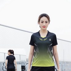 기능성 탁구 티셔츠 반팔 운동복