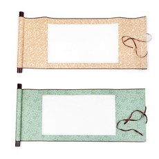 서예 종이 롤 2p 붓글씨 동양화 캘리그라피 족자 종이 두루마리, 골드2p