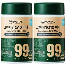 99바이탈 코큐텐 코엔자임Q10 미니, 2개, 90정
