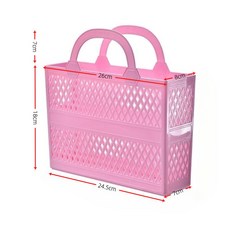 장바구니 토트백 여성 비치백 매쉬 손잡이 여자 네트 토트백 편칭 휴가