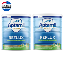 호주 압타밀 골드 역류방지 신생아 분유 0-12개월 Aptamil Gold Infant Formula Regurgitation or Mild Reflux, 900g, 2개