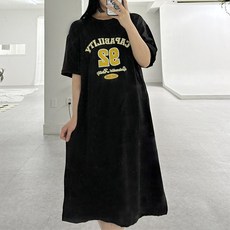 케파빌리티 오버핏 반팔 원피스 LM-0348